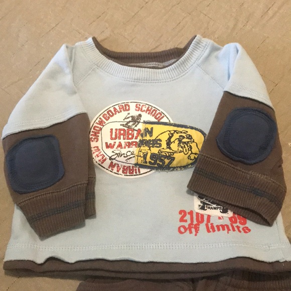 Mish boys 2 pc outfit Size 12 months - Picture 2 of 8